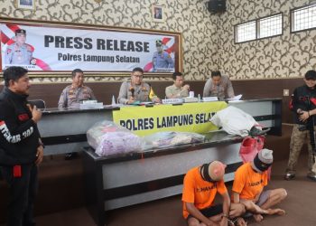 Polres Lampung Selatan Tangkap Pelaku Pembunuhan di Bakauheni, Ternyata Suami Sendiri