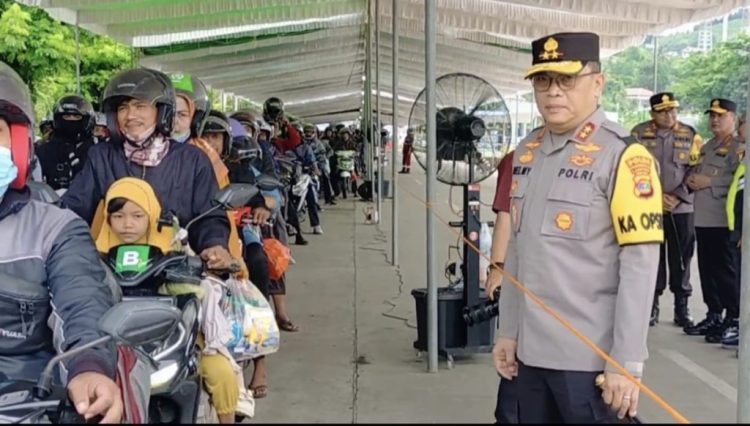 Kapolda Lampung Ajak Pemudik Istirahat Jika Lelah: “Keselamatan Lebih Penting dari Kecepatan”