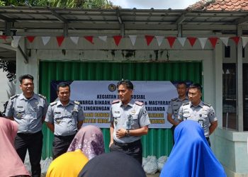Lapas Kalianda Semarakkan HBP ke-61 dengan Aksi Sosial dan Donor Darah