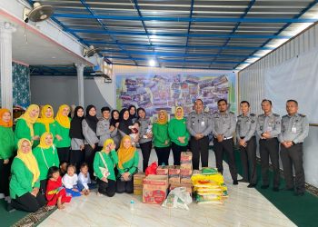 Rayakan HBP ke-61, Lapas Narkotika Bandar Lampung Tebar Kepedulian di Panti Asuhan Bussaina