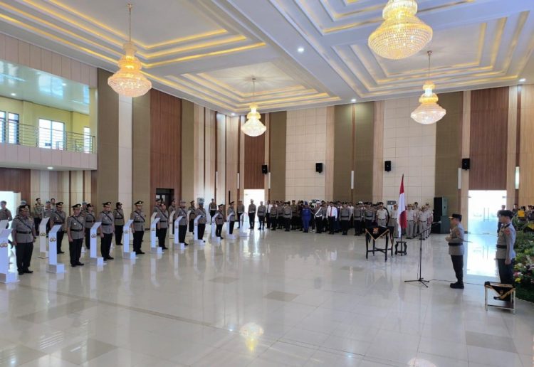 Rotasi Besar di Polda Lampung, Kapolda Helmy Santika Tekankan Profesionalisme dan Pelayanan Publik