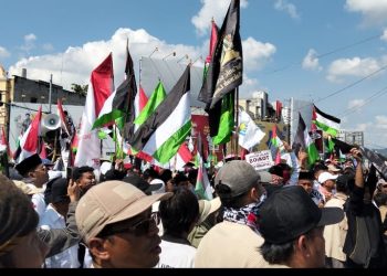 30.000 Warga Padati Tugu Adipura untuk Palestina, Donasi Tembus Rp200 Juta