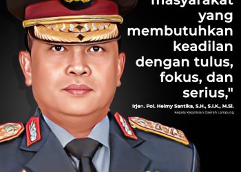 Irjen Pol Helmy Santika: Jenderal Muda Angkatan 1993 yang Siap Bawa Polda Lampung Lebih Responsif dan Humanis