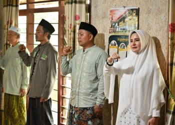HMT Pesawaran Hadiri Halal Bihalal PAC NU Kedondong, Kukuhkan Semangat Persatuan