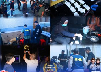 BNNP Lampung Gelar Razia Narkoba di Tempat Hiburan Malam, Pengunjung dan Karyawan Diperiksa