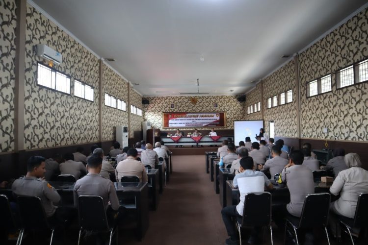 Polres Lampung Selatan Gelar Sosialisasi Hukum untuk Perkuat Kode Etik dan Disiplin Polri