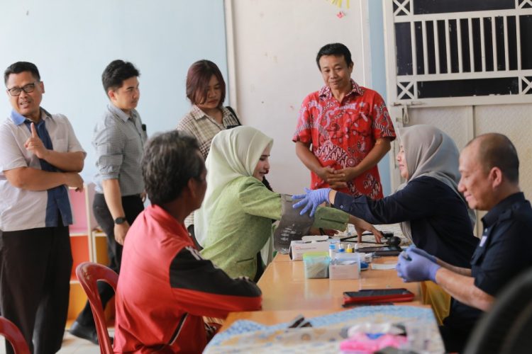 Ketua PMI Pesawaran Hadiri Bakti Sosial PSMTI, Tekankan Pentingnya Donor Darah dan Pemeriksaan Kesehatan