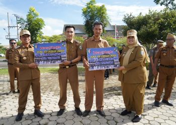 Apel Perdana & Halalbilhalal, Pemkab Pringsewu Tegaskan Komitmen Pelayanan Publik