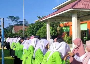 SMKN 1 Abung Selatan Gelar Halal Bihalal, Pererat Kebersamaan Pasca Lebaran