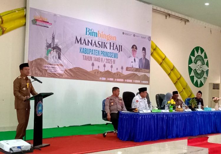 Bupati Pringsewu Resmikan Bimbingan Manasik Haji 2025 untuk 470 Jamaah