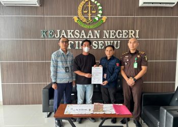 Kasus Hibah LPTQ, Kejari Pringsewu Kembali Terima Pengembalian Uang Negara Senilai Rp80 Juta