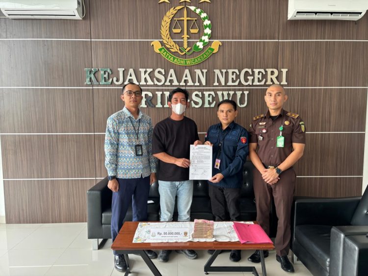 Kasus Hibah LPTQ, Kejari Pringsewu Kembali Terima Pengembalian Uang Negara Senilai Rp80 Juta