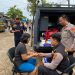 Peduli Warga Terdampak Banjir, Biddokkes Polda Lampung Dirikan Posko Kesehatan di Panjang