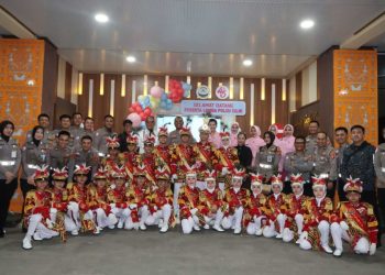 Pocil Polresta Bandar Lampung Menang Juara 1 di Lomba HUT YKB Ke-45, Tampilkan Talenta Terbaik