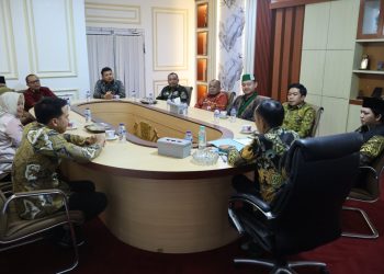 Wabup Romli Terima Audiensi Panitia Pembangunan Sekretariat HMI Kotabumi: Persiapkan Peresmian yang Melibatkan Tokoh Nasional