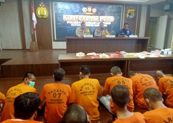 Sebulan, Polresta Bandar Lampung Tangkap 28 Pelaku Narkoba