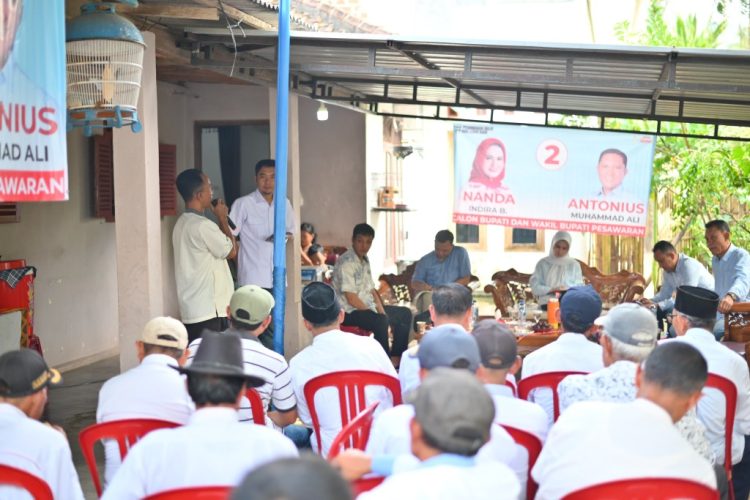 Dukungan Politik yang Kuat, Nanda–Anton Siap Majukan Sektor Pertanian Pesawaran