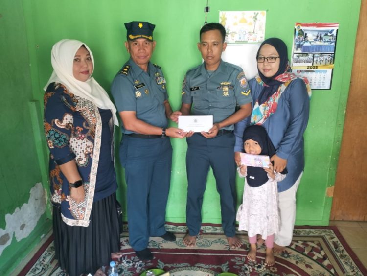 Jelang HUT ke-60, Danlanal Lampung Gelar Anjangsana dan Beri Tali Asih sebagai Wujud Kepedulian dan Penghormatan