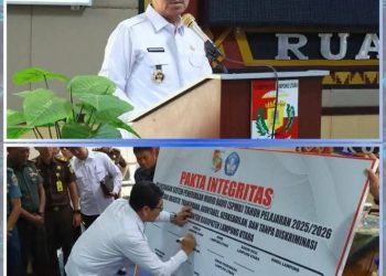 Deklarasi SPMB 2025–2026, Lampung Utara Tegaskan Pendidikan Harus Adil dan Tanpa Diskriminasi
