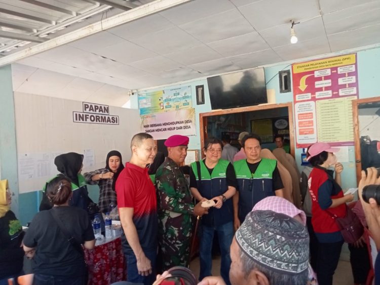 Yonif 7 Marinir Gelar Bakti Kesehatan di Batu Menyan, Ratusan Warga Antusias Jalani Pemeriksaan Gratis