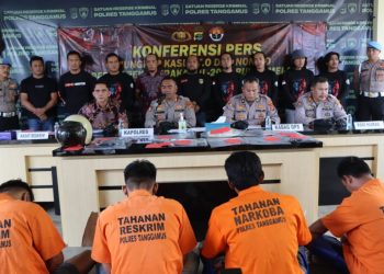 Polres Tanggamus Bongkar Sejumlah Kasus Serius di Operasi Pekat Krakatau 2025, Termasuk Kepemilikan Senpi Rakitan