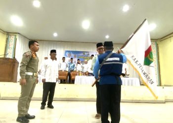 196 Jamaah Haji Kloter Pertama Pesawaran Resmi Diberangkatkan, Termuda 23 Tahun, Tertua 90 Tahun