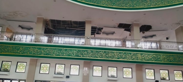 Masjid Asma’ul Husna Islamic Center Pringsewu Butuh Perhatian Serius
