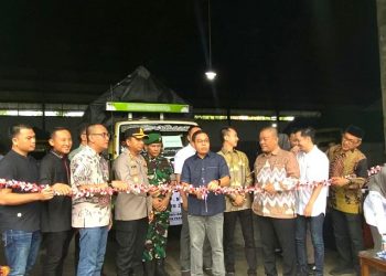 Logistik PSU Pesawaran Mulai Didistribusikan ke 11 Kecamatan, Dikawal Ketat TNI-Polri