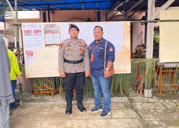 Polres Pesawaran Siaga Penuh Amankan PSU, Pastikan Pemilih Nyoblos dengan Aman