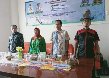 Dinas Perpustakaan Pesawaran Dorong Literasi Digital Lewat Bimtek Literasi Informasi