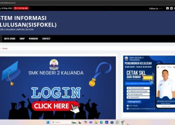 SMK Negeri 2 Kalianda Luncurkan Portal Kelulusan Digital, Langkah Nyata Menuju Sekolah Berbasis Teknologi