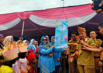 Gebyar PAUD 2025 di Tanggamus: Panggung Ceria Anak, Pesan Cinta Bunda untuk Generasi Emas