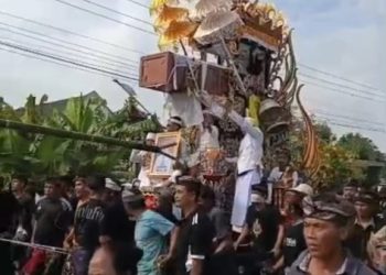 DPRD Lampung Selatan Gelar Upacara Ngaben untuk Anggota DPRD Made Sukintre, Tanda Hormat Terakhir untuk Pejuang Rakyat