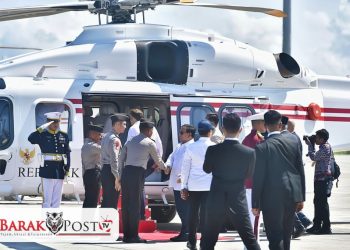 Penerbangan Bersejarah: Helikopter Polri AW 189 Sukses Kawal Presiden RI dan Presiden Perancis