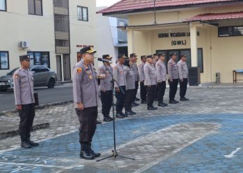 Polres Lampung Selatan Perketat Pengamanan untuk Pastikan Aksi Buruh Mayday 2025 Berjalan Damai