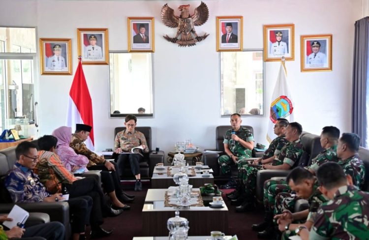 Dandim 0421/LS Siap Kawal Ketahanan Pangan, Sinergi TNI dan Pemkab Lampung Selatan Menuju Pembangunan Berkelanjutan