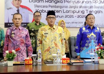 Bupati Ardito Pimpin Musrenbang RPJMD 2025–2029, Tegaskan Komitmen Bangun Lampung Tengah Unggul dan Sejahtera