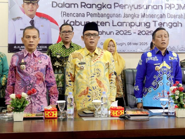 Bupati Ardito Pimpin Musrenbang RPJMD 2025–2029, Tegaskan Komitmen Bangun Lampung Tengah Unggul dan Sejahtera