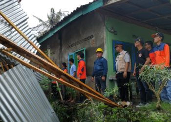 Respons Cepat BPBD Tanggamus Usai Puting Beliung, Warga Pekon Teratas Ucapkan Terima Kasih