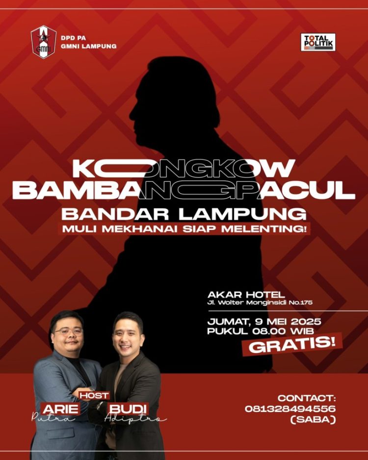 Kunjungan Bambang Pacul ke Lampung: Dorong Semangat Politik Generasi Muda GMNI