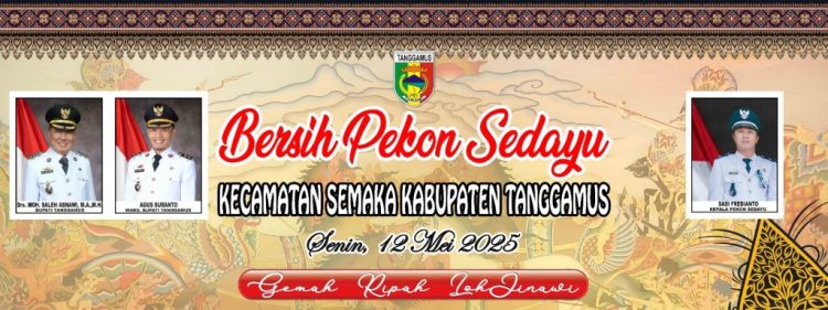 Warga Pekon Sedayu Gelar Acara Bersih Desa Sebagai Ungkapan Syukur
