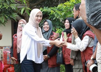 Wagub Jihan Nurlela Dampingi Menteri Sosial Saifullah Yusuf Tinjau Lokasi Sekolah Rakyat di BPSDM Lampung