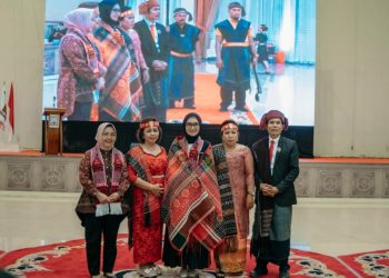 Wagub Jihan Nurlela Hadiri Pelantikan Pengurus Kerukunan Masyarakat Batak Lampung Periode 2025–2030