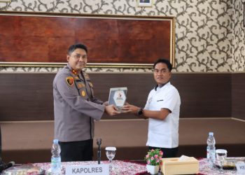 Audensi KPU, Bawaslu, dan Kapolres Lampung Selatan Bahas Persiapan Pemilu dan Pilkada Mendatang