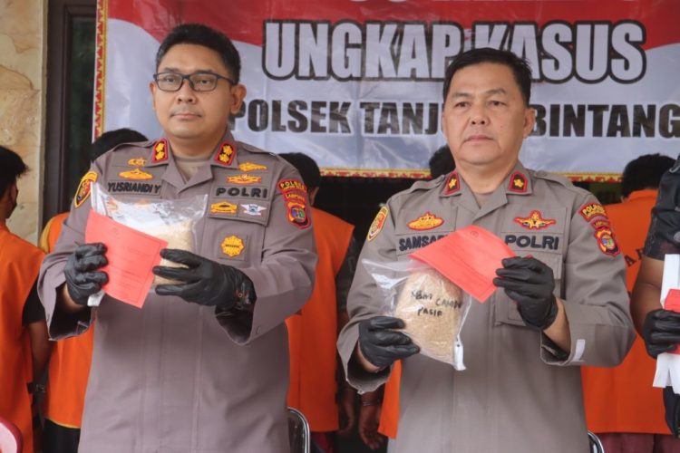 Polsek Tanjung Bintang Ungkap Tiga Kasus Penggelapan, Kerugian Capai Rp 585 Juta