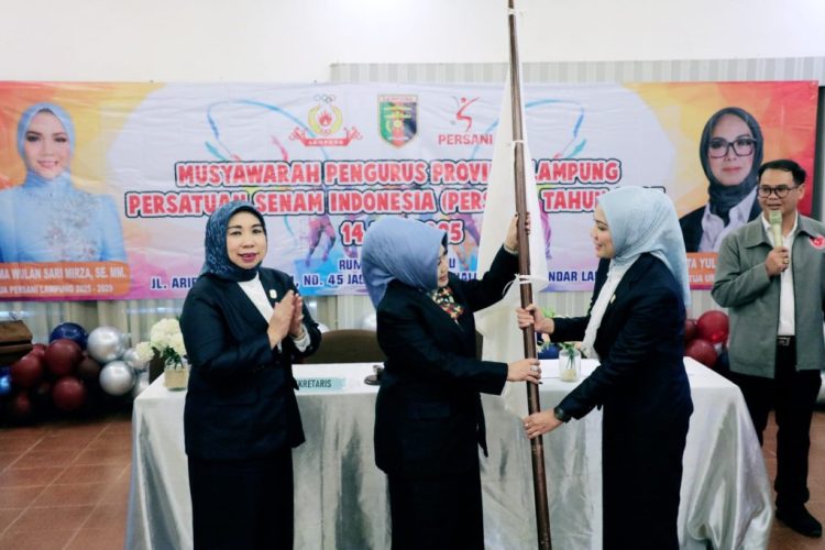 Ibu Purnama Wulan Sari Mirza Terpilih Aklamasi sebagai Ketua Umum Persani Lampung 2025-2029, Siap Perkuat Olahraga Senam di Lampung