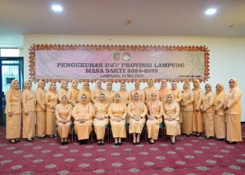 DWP Provinsi Lampung Dikukuhkan, Siap Perkuat Peran Perempuan “Sehat dan Berdaya” untuk Indonesia Emas 2045