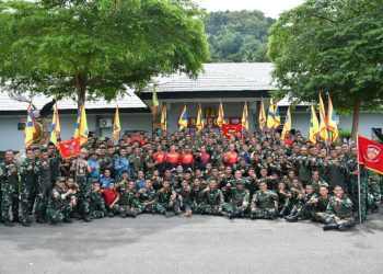 Danbrigif 4 Mar/BS Buka Ajabra Warrior, Semangat Juang Prajurit HUT ke-22 Yonif 7 Marinir