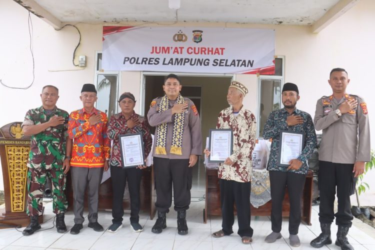 Warga Way Sulan Harap Pos Polisi Jadi Polsubsektor, Kapolres Lampung Selatan Beri Penghargaan dan Tali Asih