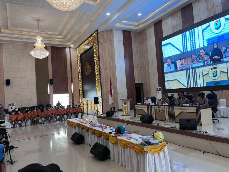 399 Penjahat Jalanan Digulung Polda Lampung, 121 Orang Resmi Jadi Tersangka